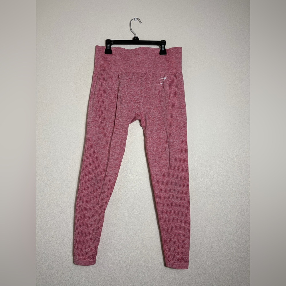 Gymshark Vital Seamless Pink Sculpting Leggings Size L